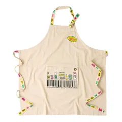 ☆ バーコード ☆ アンドパッカブル andpackable エプロン エプロン AND PACKABLE おしゃれ カフェエプロン ワークエプロン 前掛け 保育士 アンドパッカブル メンズ レディース 折りたたみ コンパクト 男女兼用 カジュアル ユニークのサムネイル