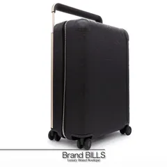 未使用品 LOUIS VUITTON ルイ・ヴィトン モノグラム・アンプラント キャリーケース スーツケース ホライゾン55 M46115 ジャイアントレザー 4輪 ブラック