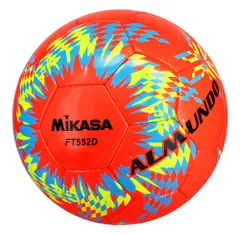 ミカサ(MIKASA) サッカーボール 5号球 日本サッカー協会 検定球 ALMUNDO(アルムンド) 手縫い オレンジ FT552D-O 推奨内圧0.610～0.820(kgf/㎠)のサムネイル