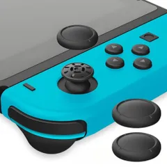 ShotR Switch Joy-Con 用 スイッチ ジョイコン カバー スティックカバー ボタンカバー アナログスティックカバー アナログジョイスティックカバー コントローラー キャップ ジョイスティックカバー ニンテンドースイッチ 修理 交換 純正 に近