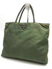 美品✨PRADA トートバッグ ナイロン 三角ロゴ 黒緑 BOTTIGLIA - メルカリ 美品✨PRADA トートバッグ ナイロン 三角ロゴ 黒緑 BOTTIGLIA - メルカリ