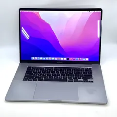 【Cランク/高性能/大容量】Apple MacBook Pro A2141 スペースグレイ i9 9880H 9世代 メモリ 32GB SSD 1TB 16インチ USキー