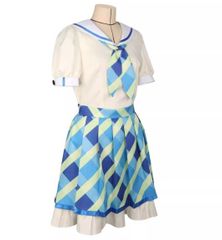 アイカツ 霧矢あおい コスプレ衣装Sサイズ ウイッグ付き - メルカリ