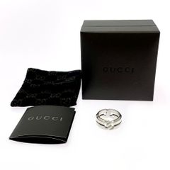 中古】【箱付き】 GUCCI グッチ シルバー カットアウトG ネックレス