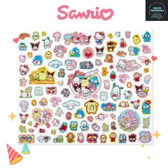 サンリオ Sanrio サンリオキャラクターズ シール [シール・スタンプ シール交換] 2枚セット