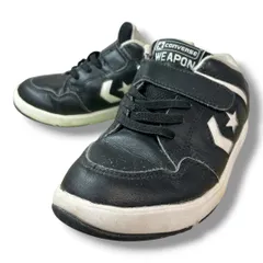 CONVERSE コンバース WEAPON 黒 ブラック キッズ 古着