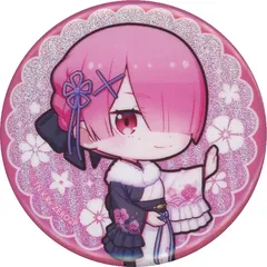 ラム ミニキャラ Re:ゼロから始める拉麺生活 グリッター缶バッジ コレクション ラム(ミニキャラ) グッズ リゼロ カンバッチ カンバッジ 缶バッチ Re:ゼロから始める異世界生活