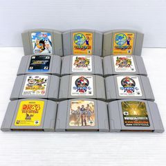 ◆닌텐도64 Nintendo64 소프트 정리해 12개 세트 마리오·돈키콩·대난투·다른 소프트만 현재상품◆