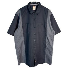 Dickies 디키즈 워크 셔츠 블랙(맨즈 XL) 중고 헌 옷 X7878