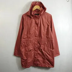 LANDS' END ランズエンド ジップアップ ジャケット フード 着脱可 撥水 ポリエステル ライト アウター D139のサムネイル