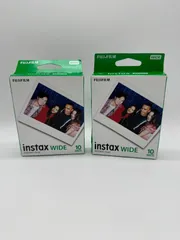 富士フイルム instax WIDE 2点 インスタントカラーフィルム　バラ売り不可　　　*3634