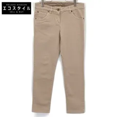 BRUNELLO CUCINELLI ブルネロクチネリ ﾌﾞﾗｳﾝ ﾃｰﾊﾟｰﾄﾞﾃﾞﾆﾑﾊﾟﾝﾂ 40