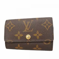 【6db1251】ルイヴィトン キーケース モノグラム ミュルティクレ6 M62630 ブラウン【中古】メンズ レディース ユニセックス