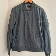 (^w^)b  ユニクロ UNIQLO MA-1 ブルゾン  トップ　メンズ　ス　長袖　オリーブ　カーキ　秋冬　暖かい　防寒　おしゃれ　OM11838ON