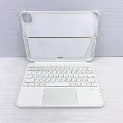 ◆ inatec  iPad キーボードケース KB04122 ホワイト 中古品 稼働品 ◆