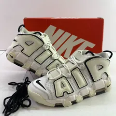 04w6594▽※【中古】Nike Women's Air More Uptempo DO6718-100 ナイキ ウィメンズ エア モア アップテンポ ホワイト/ブラック 27.5cm スニーカー【八王子店】