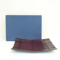 山田平安堂造　漆塗盛器（紙箱）  和食器 おしゃれ かわいい 器 盛り器 もりき 盛り皿 上品 料理 居酒屋 料亭 旅館 カフェ 来客のサムネイル