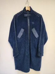 アディダス リバーシブル シェルパ ロング フリース ジャケット