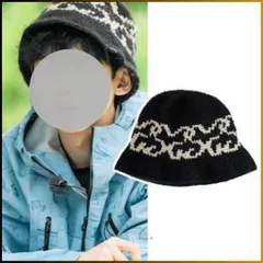 ビーニー クラッシャーハット ニットハット 防寒 ブラック y2k 帽子 ブラック フリーサイズ