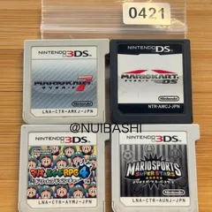 マリオルイージRPG4+マリオスポーツ+マリオカート7+マリオカートDS 《動作確認済》0421