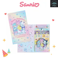 サンリオ　Sanrio サンリオキャラクターズ　ボリュームシールセット　シール交換 ステッカー　デコレーションシール