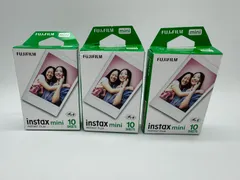 富士フイルム instax mini 3点　インスタントカラーミニフィルム　バラ売り不可　　　*3635