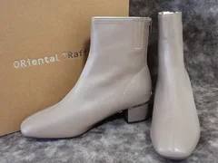 【未使用】ORiental TRaffic オリエンタルトラフィック ショートブーツ LL グレー 箱付き レディース 25cm～25.5cm