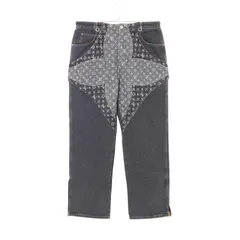 ルイ・ヴィトン LOUIS VUITTON デニムパンツ モノグラムフラワー - コットン デニムパンツ レディース 未使用