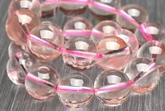 【１点物】希少カラー レッドルチルクォーツ　9mm　ブレスレット パワーストーン 天然石 _U9914