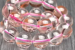 【１点物】希少カラー レッドルチルクォーツ　9mm　ブレスレット パワーストーン 天然石 _U9915