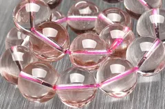 【１点物】希少カラー レッドルチルクォーツ　11mm　ブレスレット パワーストーン 天然石 _U9921