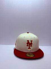 ミセスxスニダン ニューエラBUCKET01 MGA LOGO HAT ベージュ - メルカリ
