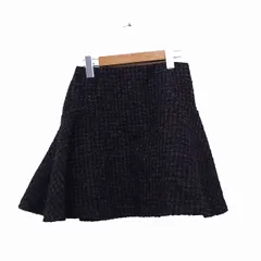 デイシー deicy スカート ボトムス 台形スカート ミニ バックジップ 0 ブラック 黒 /KT9