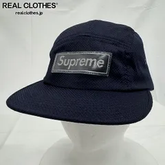 SUPREME シュプリーム 18SS Nylon Pique Camp Cap ナイロン ピケ キャンプ キャップ 帽子 ブラック 未使用】Supreme/シュプリーム【18SS】Nylon Pique Camp Cap/ナイロン