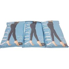 PELTHY ペルシー PESET LEGGINGS リセット レギンス 着圧 着圧レギンス Lサイズ 3点セット ブラック H-03