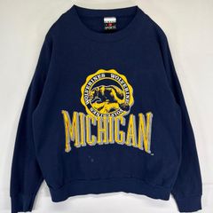 I*Y様 4020/スターター ミシガン大学 カレッジ刺繍ロゴ スウェット L