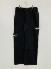 UNIQLO JEANS ユニクロジーンズ デニムパンツ 25 ブラック