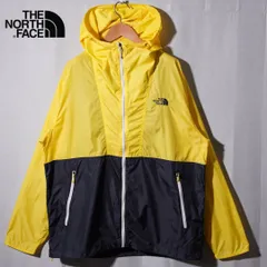 ノースフェイス THE NORTH FACE ナイロンジャケット XXL 2XL イエロー ブラック ロゴ刺繍 NOVA JACKET 薄手 ドローコード ストリート Y2K オーバーサイズ ストリート レインウェア マウンテンパーカー 古着 C625