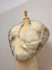 SAGA FOX フォックス ファーショール 成人式 オフホワイト系 C260409A14