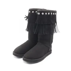 アグ UGG ブーツ UGG × JIMMY CHOO スタースタッズ ムートン ×JIMMY CHOO ブーツ レディース Used B