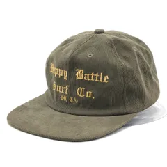 希少　レア　Happy Battle Surf ハッピーバトル　キャップ　セット 新品 Happy Battle Surf ハッピーバトル コーデュロイキャップ - メルカリ