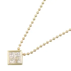 ジュエリー JEWELRY ネックレス ダイヤモンド ネックレス ﾀﾞｲﾔ 4.8g 首回35.5/40㎝ K18（イエローゴールド） ダイヤモンド ネックレス レディース Used Aのサムネイル