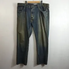 Levi's Levi Strauss Signature リーバイス デニムパンツ ジーパン レギュラー ストレート ジッパーフライ 古着 インディゴ W44 大きいサイズ D169