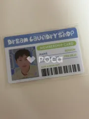 NCT ロンジュン DREAM LAUNDRY SHOP RANDOM LAUNDRY CARD PACK