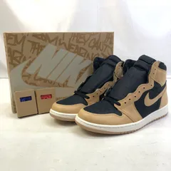 01w-6419 ナイキ NIKE 29.0cm US11 UK10 EU45 AIR JORDAN1 555088 202 エア ジョーダン1 レトロ ハイ バケッタ タン ブラック セイル VACHETTA TAN BLACK SAIL 靴【中古品】