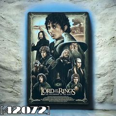 [42072] Tin Sign - The Lord of the Rings (Movie Fantasy Hobbit) - Antique Style Tin Sign - 30cm x 20cm - Overseas Interior Decor - American Goods - Retro Cafe Style - Garage - Overseas Coffee Shop