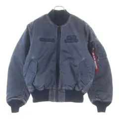ALPHA INDUSTRIES (アルファ インダストリーズ) MA-1 SCRATCH CORE SPEC スクラッチ コアスペック ヴィンテージ加工 リバーシブル ジップアップ ナイロン フライトジャケット TA0531-067