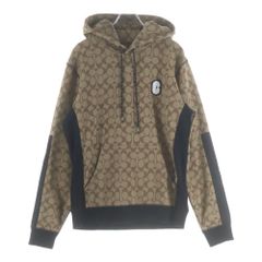 COACH パーカー ミックスドメディアフーディ - メルカリ