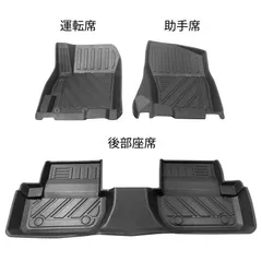 【送料無料】三菱 ランサーエボリューション X 翼神 左ハンドル専用 TPE フロアマット 防水 耐摩耗性 無臭 カスタム パーツ アクセサリー インテリア