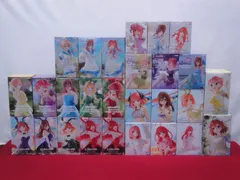 【未開封品】五等分の花嫁 中野一花 二乃 三玖 四葉 五月 パステルドレス カラーバニー アニメ原画展 Bl-me! 他 フィギュア まとめ 27点 314